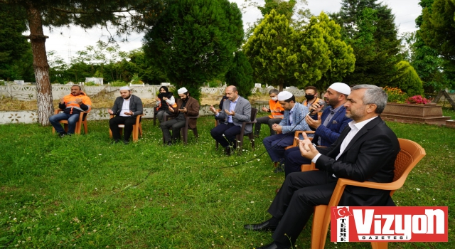 Terme Belediyesi mezarlıkları boş bırakmadı