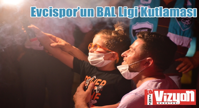 Evcispor’un BAL Ligi Kutlaması