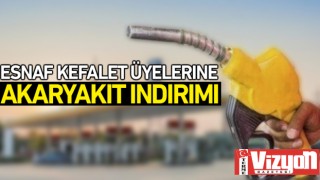 Esnaf Kefalet üyelerine akaryakıt indirimi