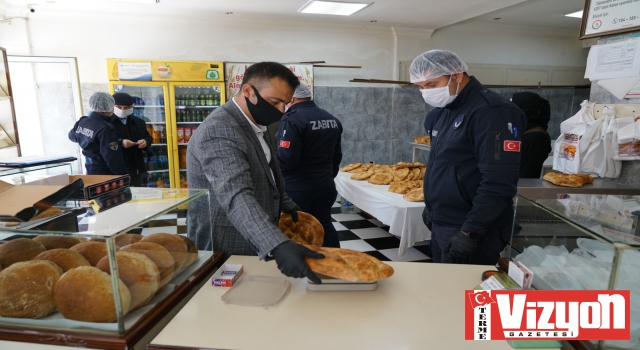 Terme'de fırınlara Ramazan denetimi