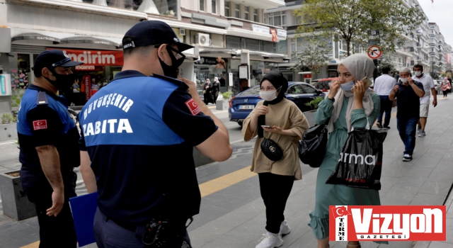 Samsun’da maske denetimi