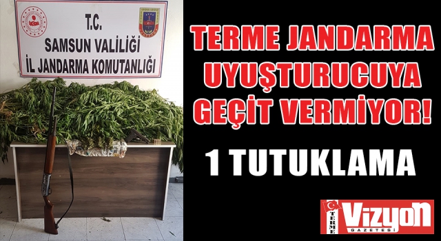 Terme Jandarma Uyuşturucuya Geçit Vermiyor!