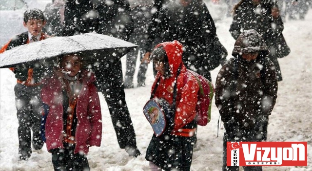 Samsun’un o ilçelerinde okullar kar tatilinde