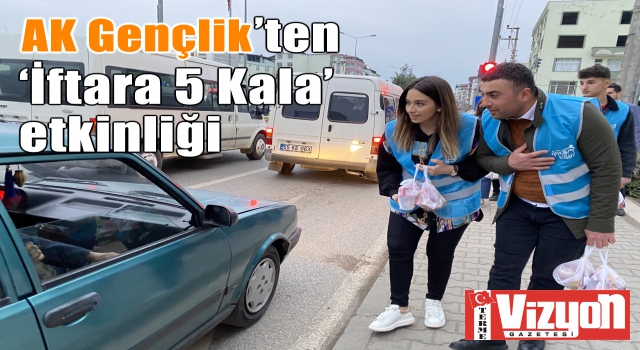 AK Gençlik’ten ‘İftara 5 Kala’ etkinliği