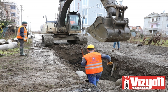 SASKİ’den Terme’de hummalı çalışma