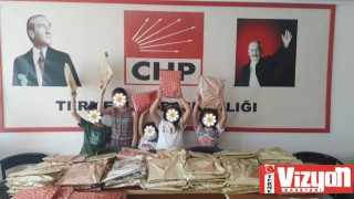 CHP Terme’den öğrencilere ücretsiz kırtasiye ürünleri