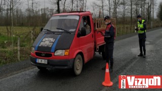 Terme Jandarma’dan pozitif ve temaslılara uyarı