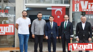 Başkan Yeşilyurt’tan Terme Vizyon’a ziyaret