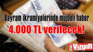 Bayram ikramiyelerinde müjdeli haber: 4.000 TL verilecek!