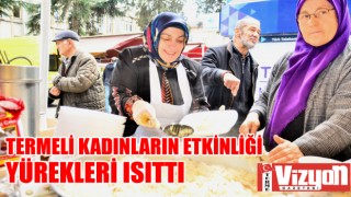 Termeli kadınların etkinliği yürekleri ısıttı