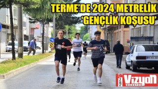 Terme’de 2024 metrelik ‘Gençlik Koşusu’