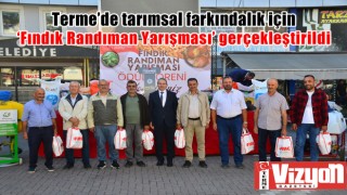 Terme’de tarımsal farkındalık için ‘Fındık Randıman Yarışması’ gerçekleştirildi